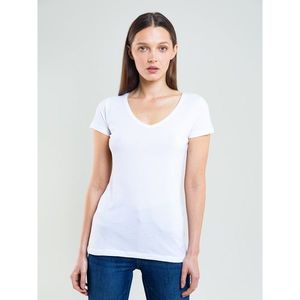 Big Star Woman's Shortsleeve V-neck T-shirt 150043 -101 vyobraziť