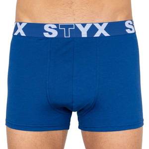 Men's boxers Styx sports rubber oversize dark blue (R968) vyobraziť