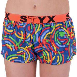 Women's shorts Styx art sports rubber multicolored (T659) vyobraziť