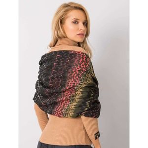 Khaki patterned shawl vyobraziť