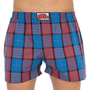 Men's shorts Styx classic rubber oversize multicolored (E817) vyobraziť