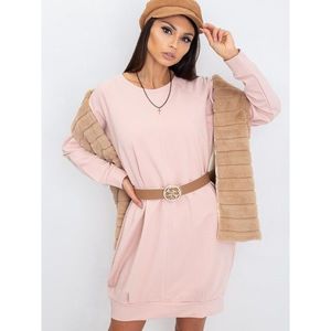 Dusty pink cotton dress vyobraziť