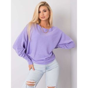 SUBLEVEL Lilac oversized sweater vyobraziť