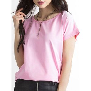 Basic pink T-shirt vyobraziť
