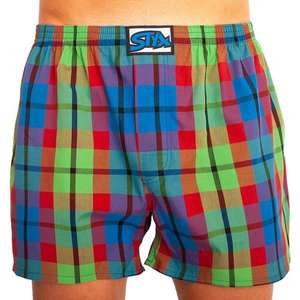 Men's shorts Styx classic rubber oversize multicolored (E827) vyobraziť