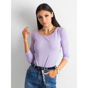 Basic purple cotton blouse vyobraziť