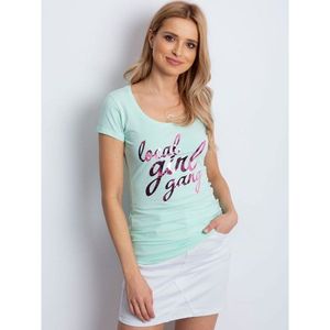 Mint Local Girl Gang T-Shirt vyobraziť