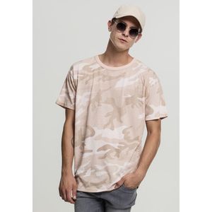 Pánske tričko URBAN CLASSICS Camo Oversized Tee rose camo Veľkosť: M vyobraziť
