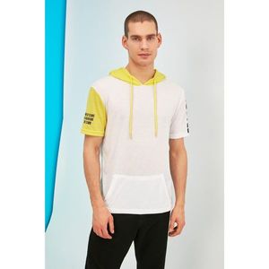 Trendyol Yellow Male Regular Fit T-Shirt vyobraziť