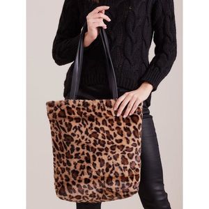 Ladies´ beige leopard print bag vyobraziť