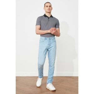 Trendyol Blue Male Tapared Fit Jeans vyobraziť