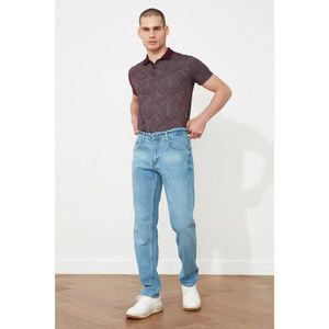 Trendyol Blue Male Straight Fit Jeans vyobraziť