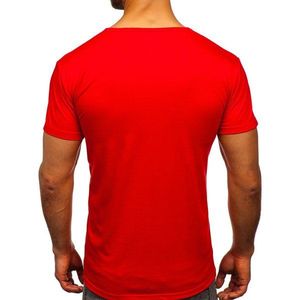 Pánské tričko s potiskem KS1957 - červená, vyobraziť