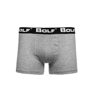 Stylish Men's Boxer Shorts Bolf 0953- 3 Pack - Gray, vyobraziť