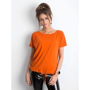 Women´s cotton t-shirt, dark orange vyobraziť