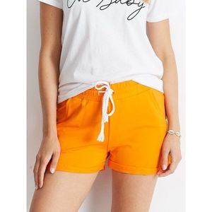Orange sweatpants shorts vyobraziť