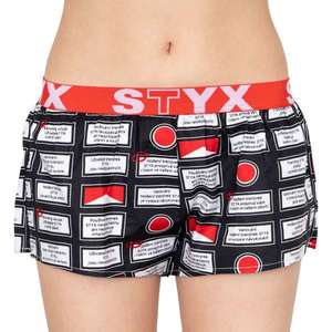 Women's shorts Styx art sports rubber warning (T553) vyobraziť