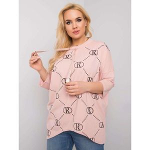 Dusty pink women´s cotton blouse vyobraziť