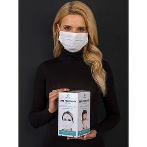 Cotton protective face masks 25 pieces vyobraziť