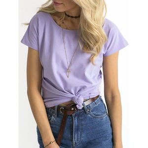 Basic purple T-shirt vyobraziť