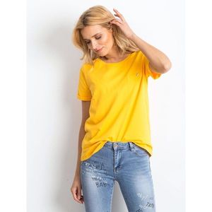 Light orange cotton women´s t-shirt vyobraziť