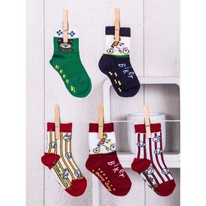 5-pack multicolored baby socks set vyobraziť