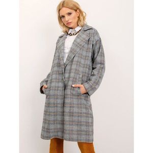 Gray checkered coat BSL vyobraziť