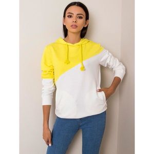 Yellow hoodie with pockets vyobraziť