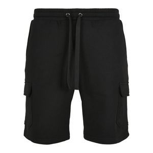 Pánske kraťasy Urban Classics Organic Cargo Sweatshorts black Veľkosť: L, Pohlavie: pánske vyobraziť