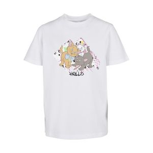Detské tričko MR.TEE Kids Aristocats Hello Tee Farba: white, Veľkosť: 110/116 vyobraziť