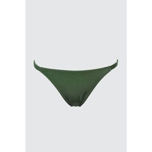 Trendyol Green Ruffle Bikini bottom vyobraziť