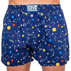 Men's shorts Styx art classic rubber oversize planet (E1057) vyobraziť