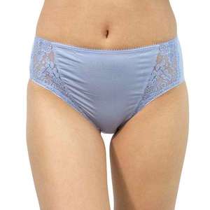 Women's panties Gina blue with lace (10120) vyobraziť