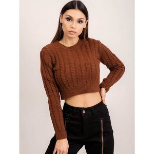 Women´s sweater BSL brown vyobraziť