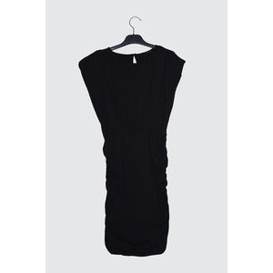 Trendyol Knitted Dress WITH Black Assynx Detail vyobraziť