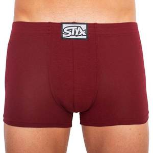 Men's boxers Styx classic rubber burgundy (Q1060) vyobraziť