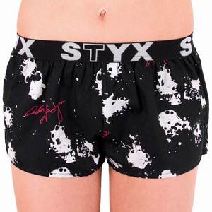 Women's shorts Styx art sports rubber splashes (T653) vyobraziť
