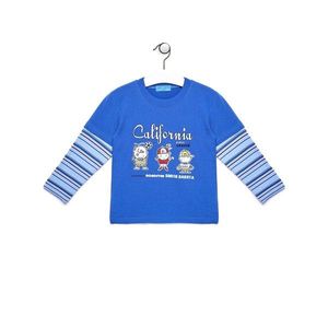 Boys´ navy blue blouse with the CALIFORNIA inscription vyobraziť