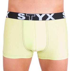 Men's boxers Styx sports rubber oversized green (R4) vyobraziť
