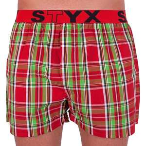 Men's shorts Styx sports rubber multicolored (B624) vyobraziť