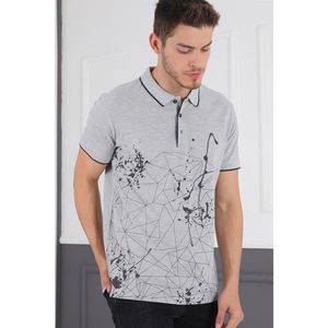 T0369 DEWBERRY DIO RISE ERKEK T-SHIRT-GRİ vyobraziť