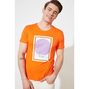 Trendyol Orange Men's T-Shirt vyobraziť