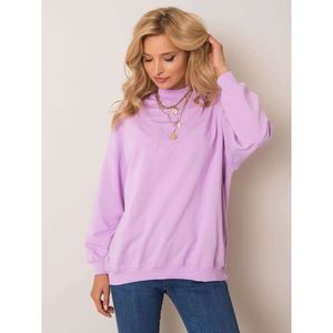 Basic light purple cotton sweatshirt vyobraziť