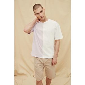 Trendyol White Men's 100% Organic Cotton T-Shirt vyobraziť
