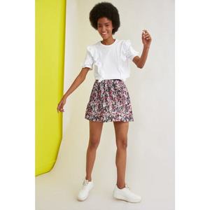 Trendyol Multicolored Pleated Skirt vyobraziť
