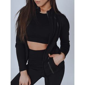 IDA black TY1722 sweatshirt / softshell jacket for women vyobraziť
