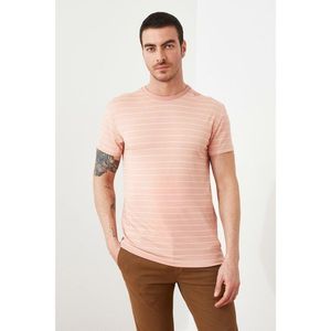 Trendyol Salmon Men's Regular Fit T-Shirt vyobraziť