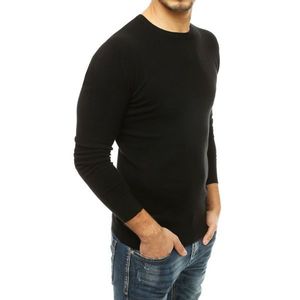 Black men's sweater WX1504 vyobraziť