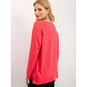 Oversize coral sweatshirt vyobraziť