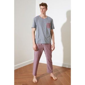 Trendyol Color Block Woven Pajama Set vyobraziť